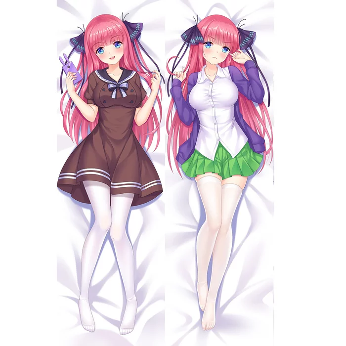 Nino & Miku - Anime, Anime art, Gotoubun no hanayome, The Quintessential Quintuplets, Nino nakano, Nakano miku