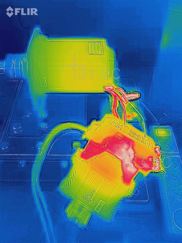 Temperature testing of BLD-20DIN block - My, Electric, Controller, Longpost