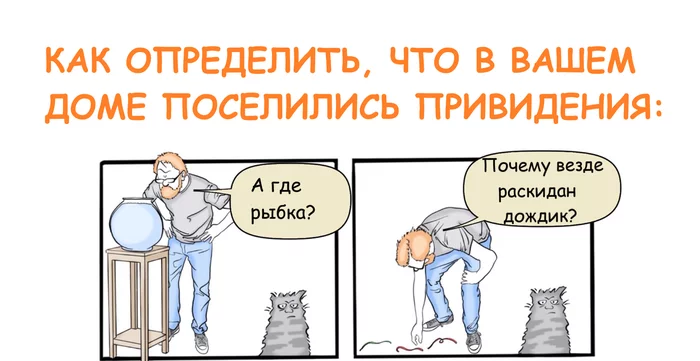 Cat owners will understand... - Comics, cat, Big Fat Comics, Humor, Translated by myself