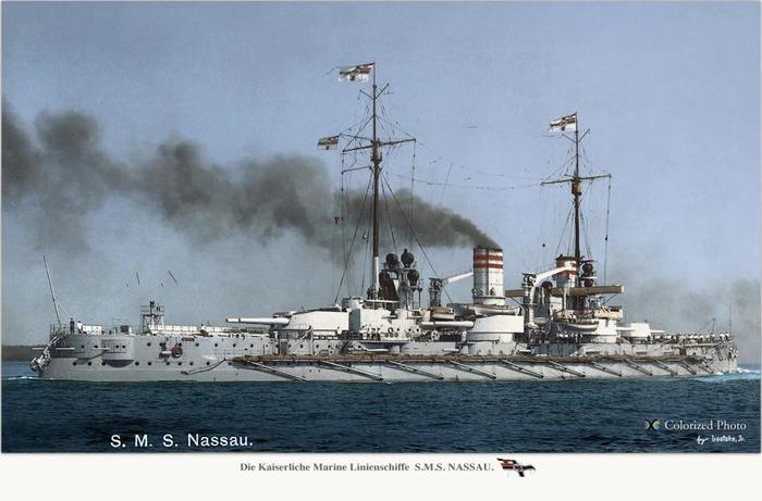 Nassau: Germany's first dreadnought - Fleet, Ship, Story, World War I, Germany, Shipbuilding, Dreadnought, Longpost