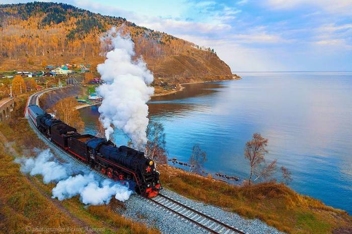 Circum-Baikal Railway - CBWC, Baikal, Retro trains, Railway, Locomotive, Longpost