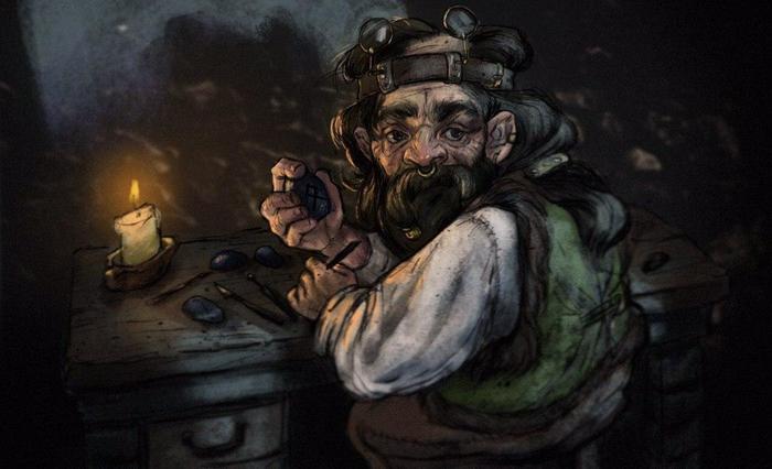 Rune master, Habentem/DarkTalesTeam, Digital Painting, 2020