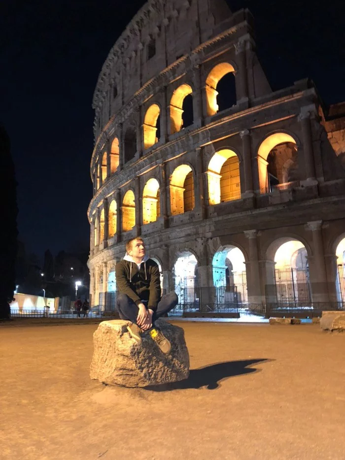 I'm on vacation in Rome - My, Rome, Italy, Vacation, Туристы, Coronavirus, Longpost