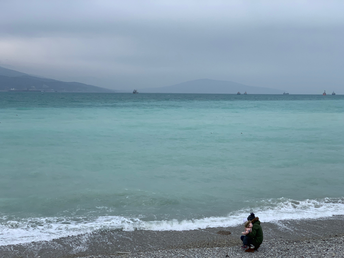 Красота вокруг. Чёрное море в январе