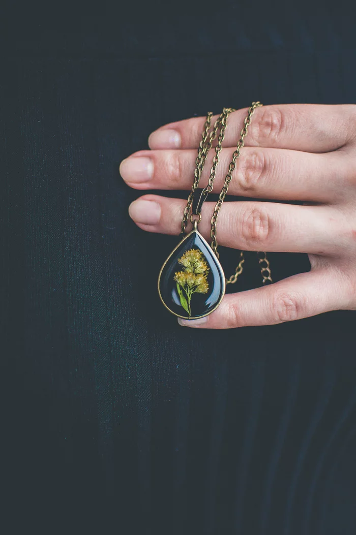 Handmade pendants - My, Handmade, Epoxy resin, Plants, Dandelion, Needlework without process, Longpost, Nika_kiss