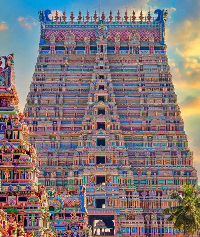 Ranganatha Temple in Srirangam - India, Temple, The photo