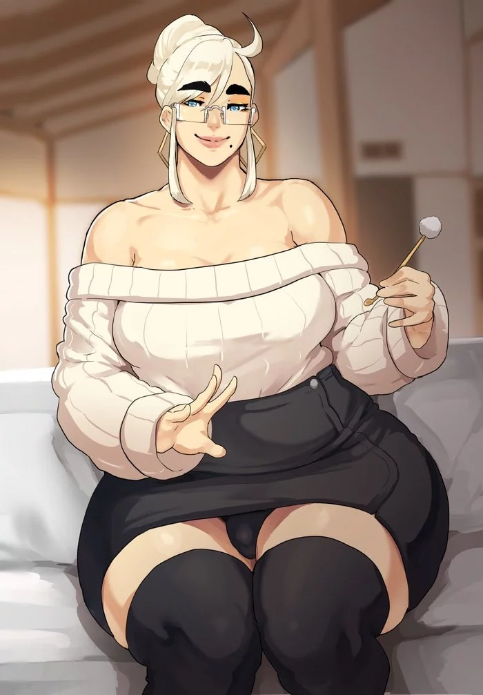 Art - NSFW, Donaught, Jujunaught, Art, Erotic, Feet, Extra thicc, Futanari