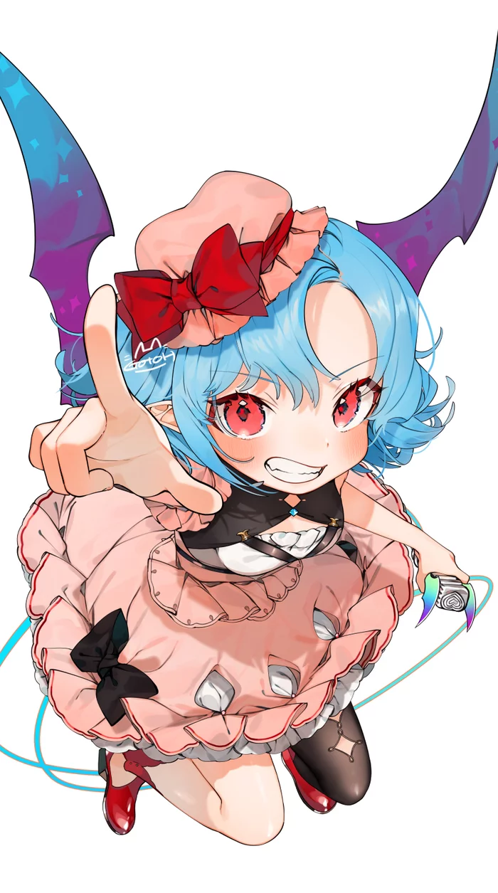 Labyrinth with Vampire - Touhou, Anime Art, Аниме, Flandre Scarlet, Remilia Scarlet, Gotoh510, Длиннопост
