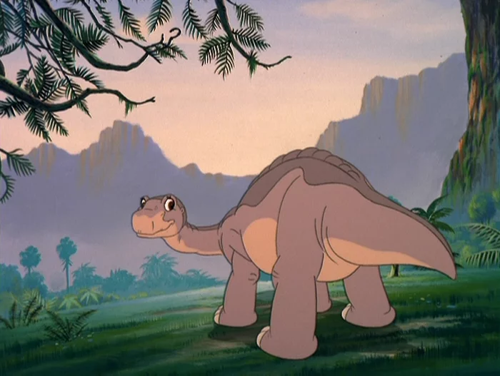 Who is Littlefoot? - My, Earth before the beginning of time, Cartoons, Thoughts