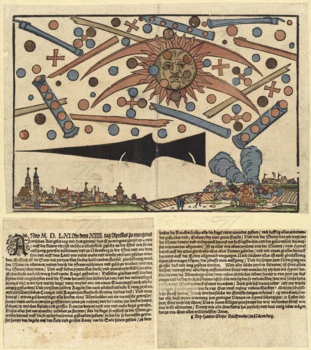 Mysterious celestial battle over Nuremberg in 1561: Eyewitness accounts and scientific opinions - Nuremberg, Germany, Kulturologia ru, Longpost