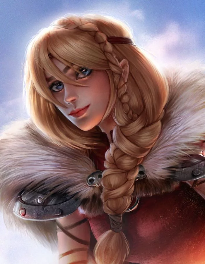 Astrid - Drawing, How to train your dragon, Cartoons, Girls, Astrid, Denahelmi