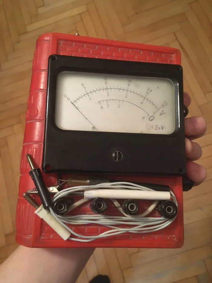 Strange homemade voltmeter - My, Radio amateurs, What's this?, Homemade, Longpost