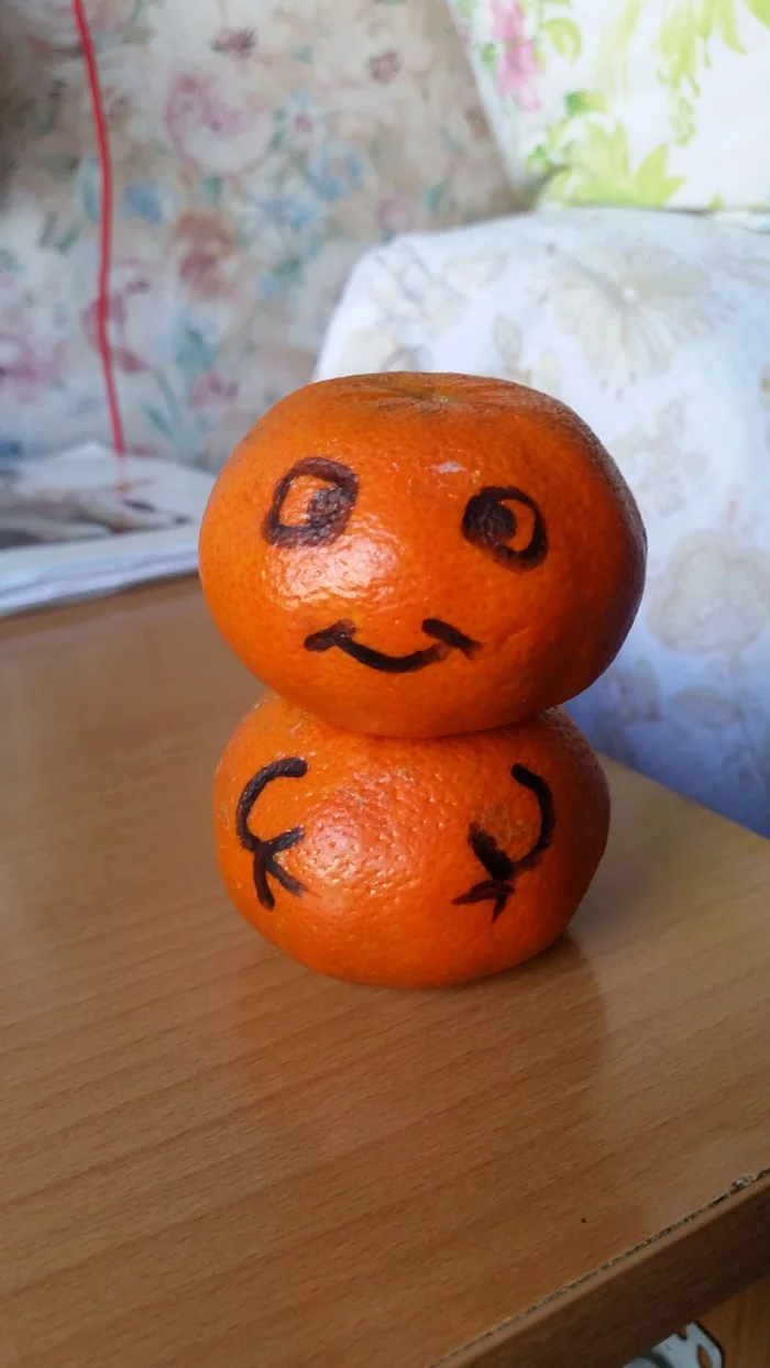 Mandavik - My, Tangerines, Creative, Longpost