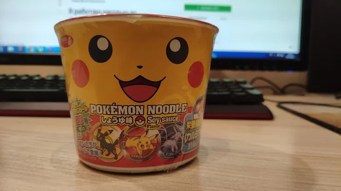 Pokemon noodles from Japan - My, Doshirakology, Japan, Doshirak, Mat, Longpost