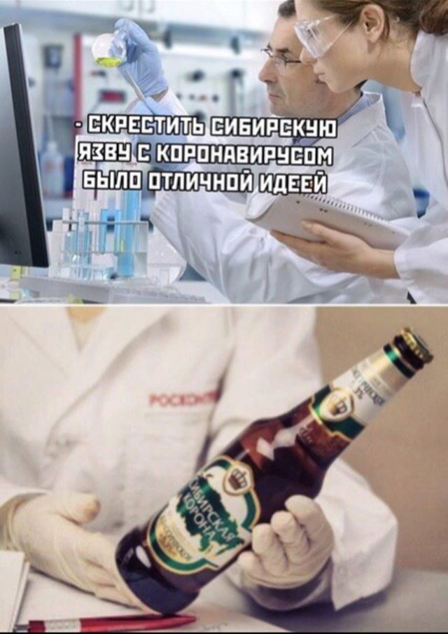 Crown - Coronavirus, Accordion, Humor, Anthrax, Siberian Crown, Beer