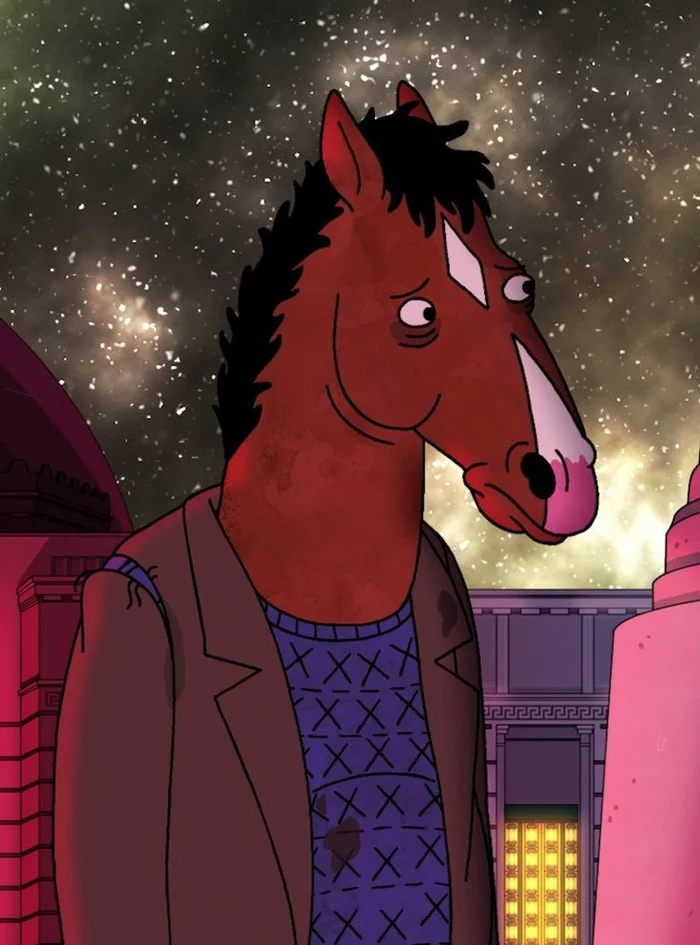 This is khorosho - Bojack Horse, Dog, Art, Anime art, Longpost, Hen, Diane Nguyen, cat
