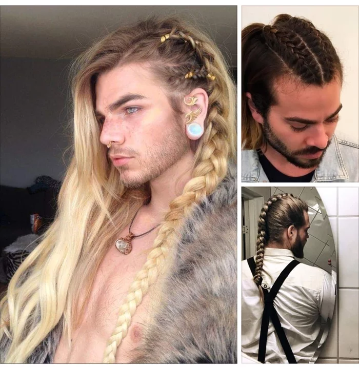 Men's braids are the trend of 2020! - My, Scythe, Hair, Fashion, Barbershop, Beard, Прическа, The male, Men