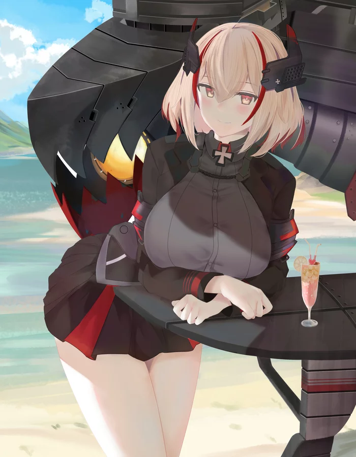 Roon - Anime art, Anime, Azur lane, Roon