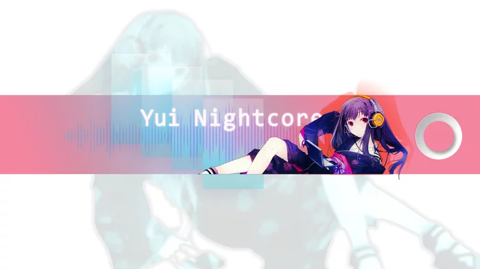 Yui Nightcore Background ART - My, Art, Anime, Background