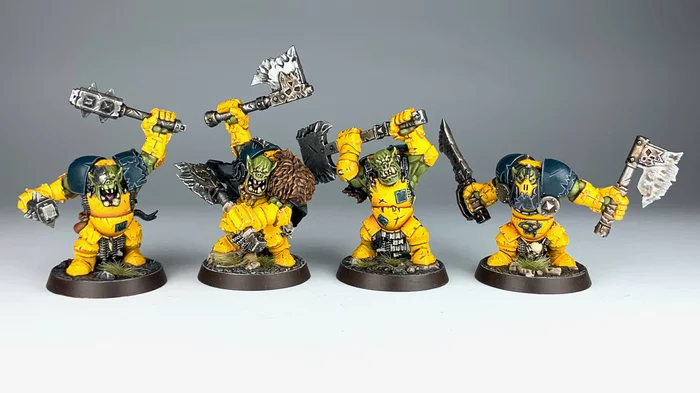 Warhammer Underworlds. Ironskull’s Boyz - Моё, Wh miniatures, Wh painting, Warhammer, Орки, Покраска миниатюр, Warhammer: Age of Sigmar, Хобби, Длиннопост