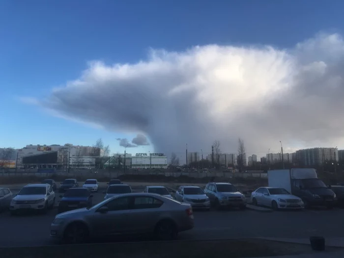 Today in St. Petersburg - My, Clouds, Rain, Sky