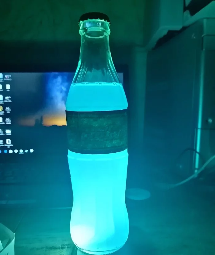 Quantum cola - My, Souvenirs, Fallout 76, Games, Лампа, Night light