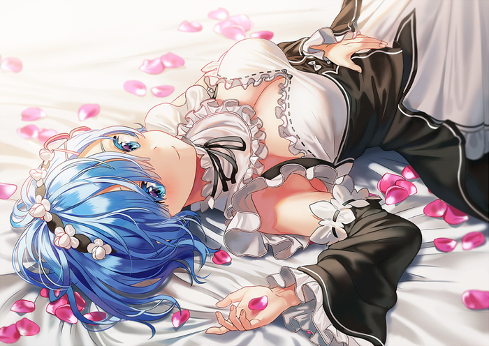 Rem , , Anime Art, Re:Zero Kara, Rem (Re:Zero Kara), , , Silence Girl