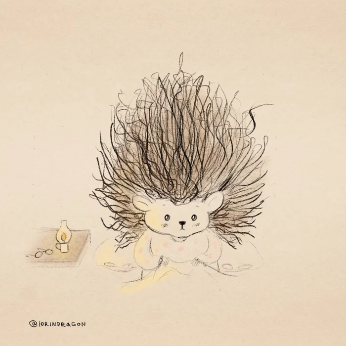 Hedgehog - My, Childhood, Illustrations, Story, Hedgehog, Longpost