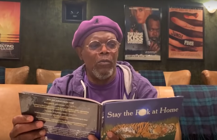 Сэмюэл Л. Джексон: «Оставайся дома, черт возьми»