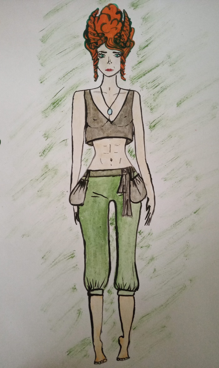 Как Адин попала на остров