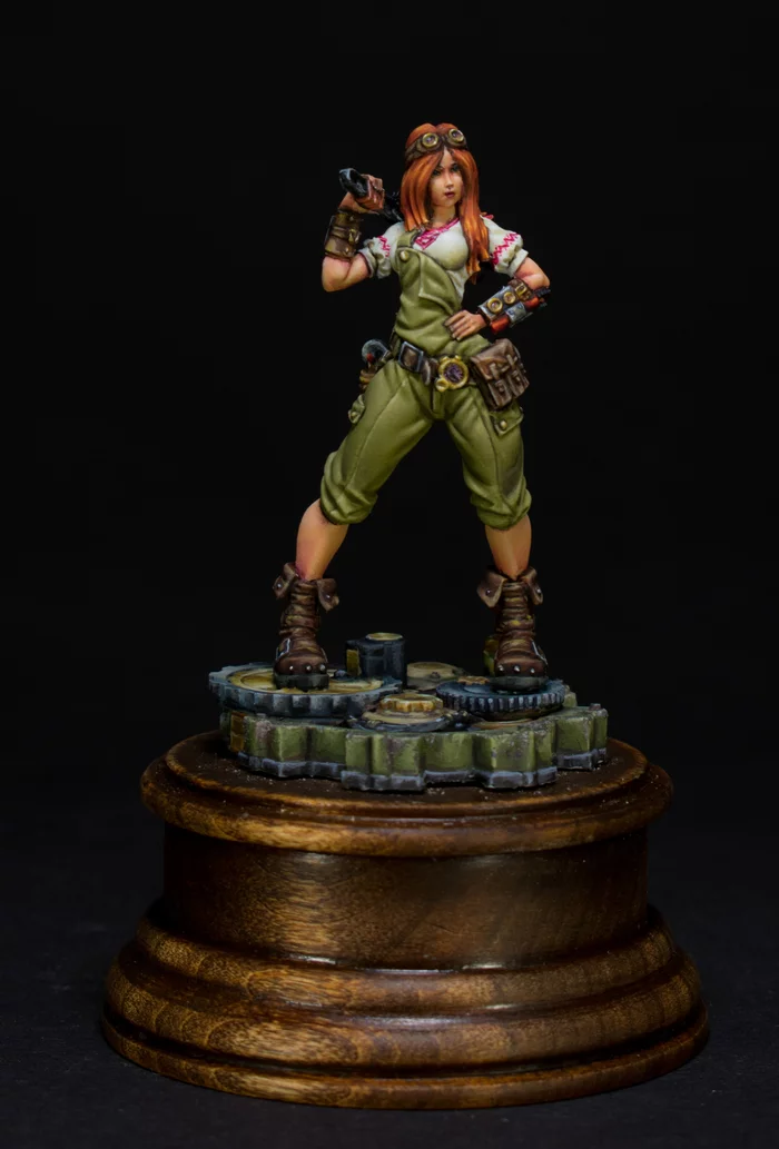 Gannusya (based on the comic book Will) - My, Painting miniatures, Painting, Fantasy, Will, Comics, Nmm, Longpost