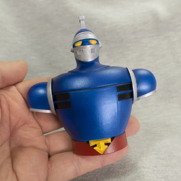 Фигурка робота Tetsujin 28 - Моё, Фигурки, Рукоделие с процессом, 3D печать, Своими руками, Видео, Длиннопост, Аниме