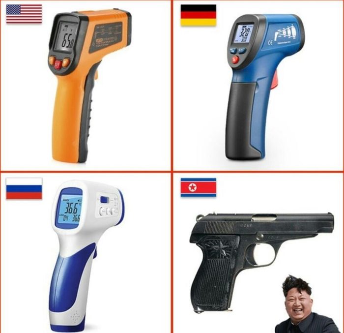 There are different types of pyrometers - Pyrometer, Thermometer, Temperature, Test, Pistols, North Korea, Kim Chen In