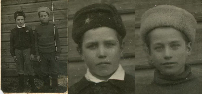 Restoration of an old photo - My, Photo restoration, Photoshop, Old photo, Нейронные сети, Remini