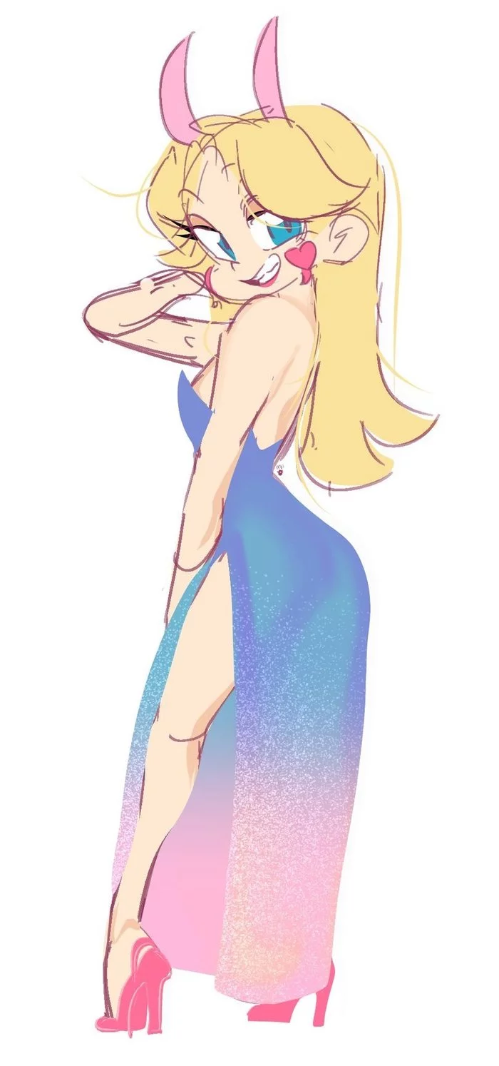 Star vs the forces of evil.Art (dress) - Star vs Forces of Evil, Cartoons, Art, Star butterfly