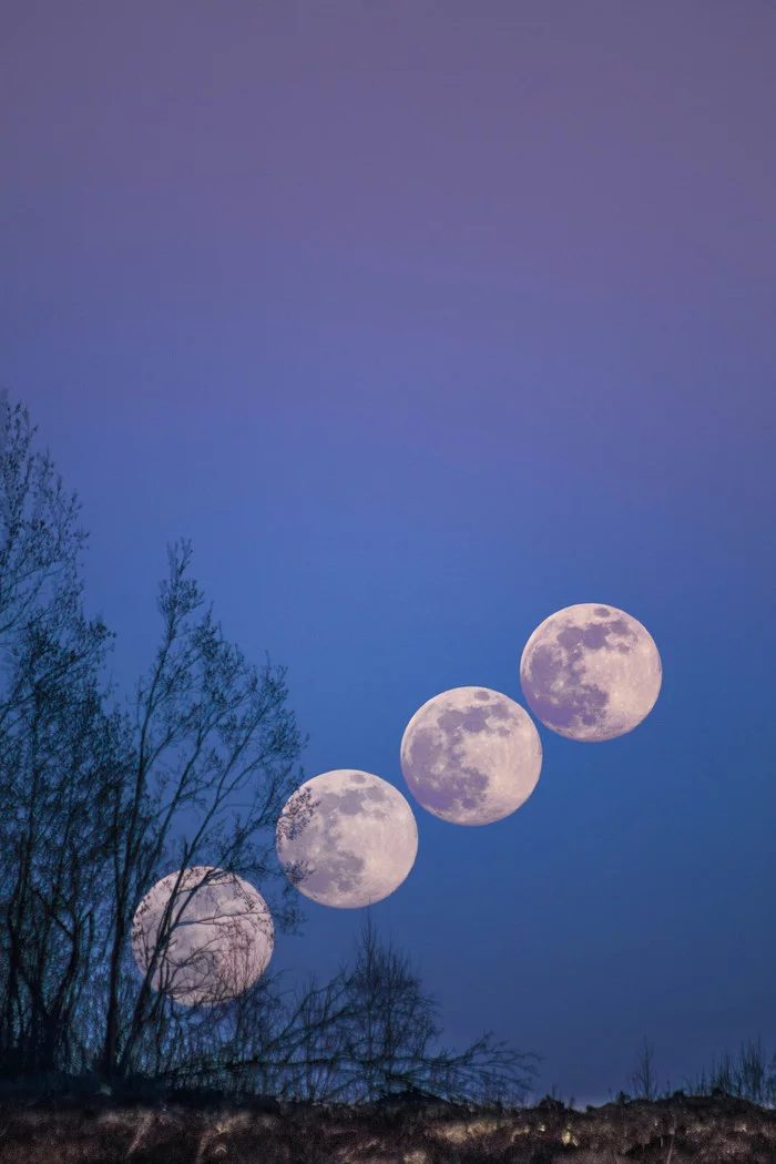 April supermoon 2020 - My, Nikon, moon, Super moon, Longpost