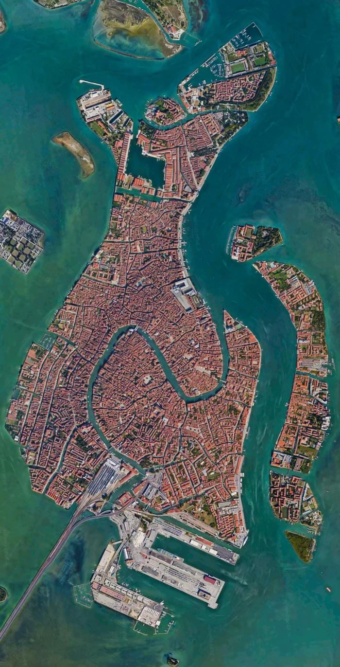 Venice from above - Venice, Google maps