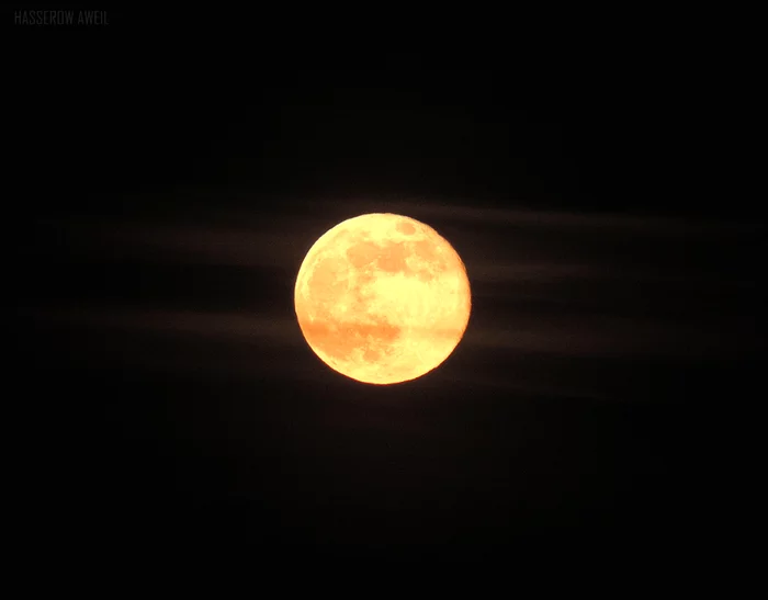 April supermoon - My, The photo, moon, Full moon, Super moon, Astrophoto, April, Nikon