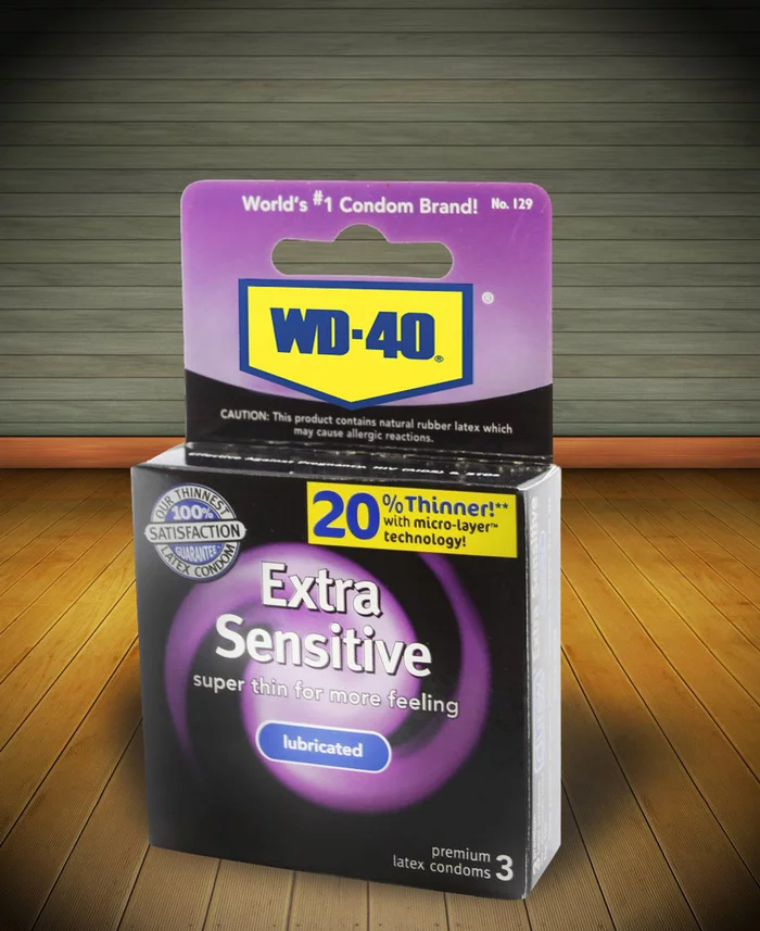 Смазывай правильно) - Смазка, Wd-40, Презервативы