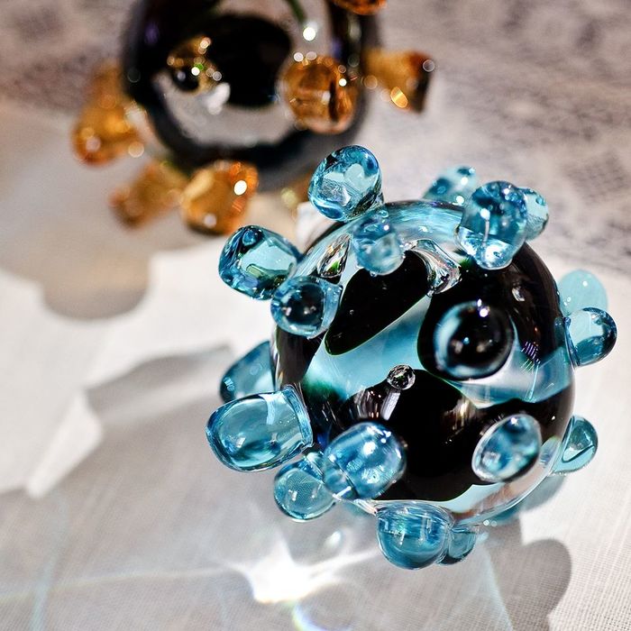 В Гусь-Хрустальном создали хрустальный коронавирус Сувениры, Гусь-хрустальный, Коронавирус, Длиннопост