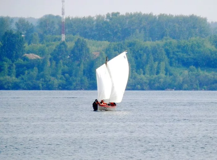 Under white sails. - My, Childhood, Camp, Travels, Story, Story, Author's story, Longpost