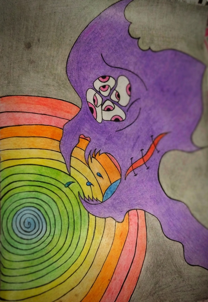 Будущляне плюют в толпу