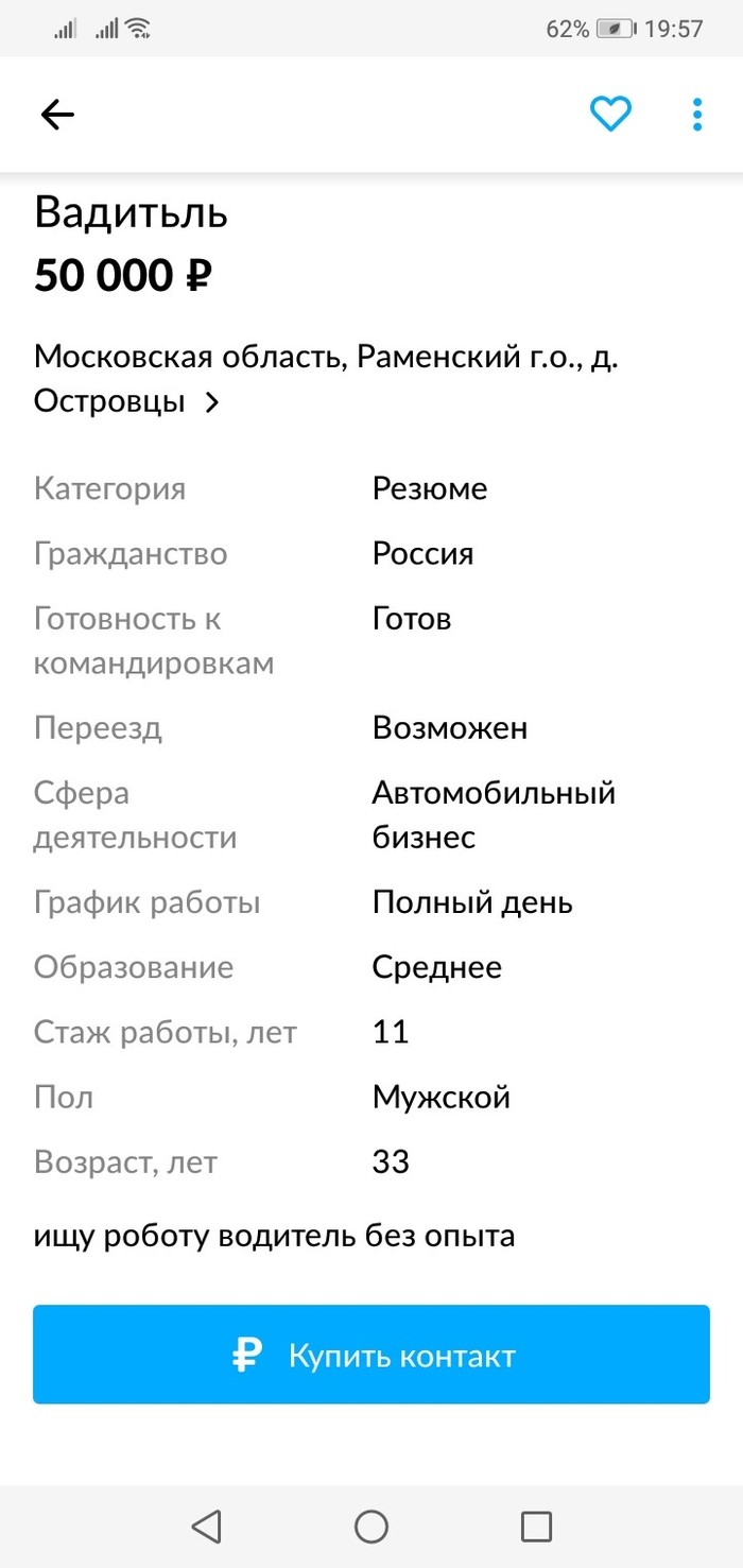 ОБЪЯВЛЕНИЕ С AVITO