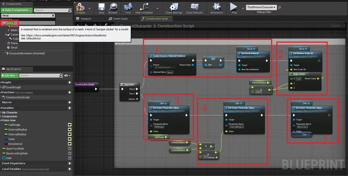 Creating a simple scope for AI or character [UE4] - My, Unreal Engine 4, Tutorial, Video, Longpost
