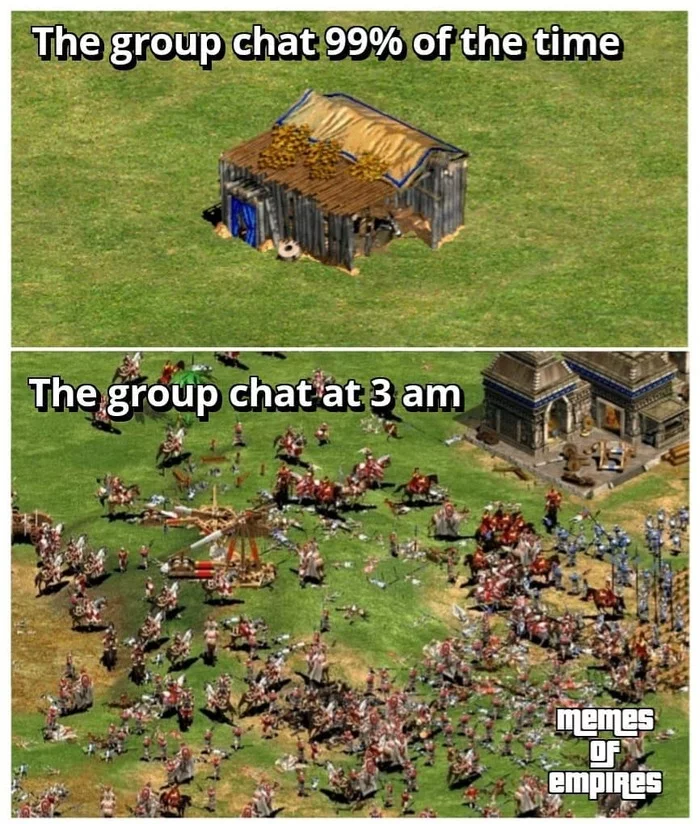 Group chat - Aoc, Age of empires, Age of Empires II, Chat room