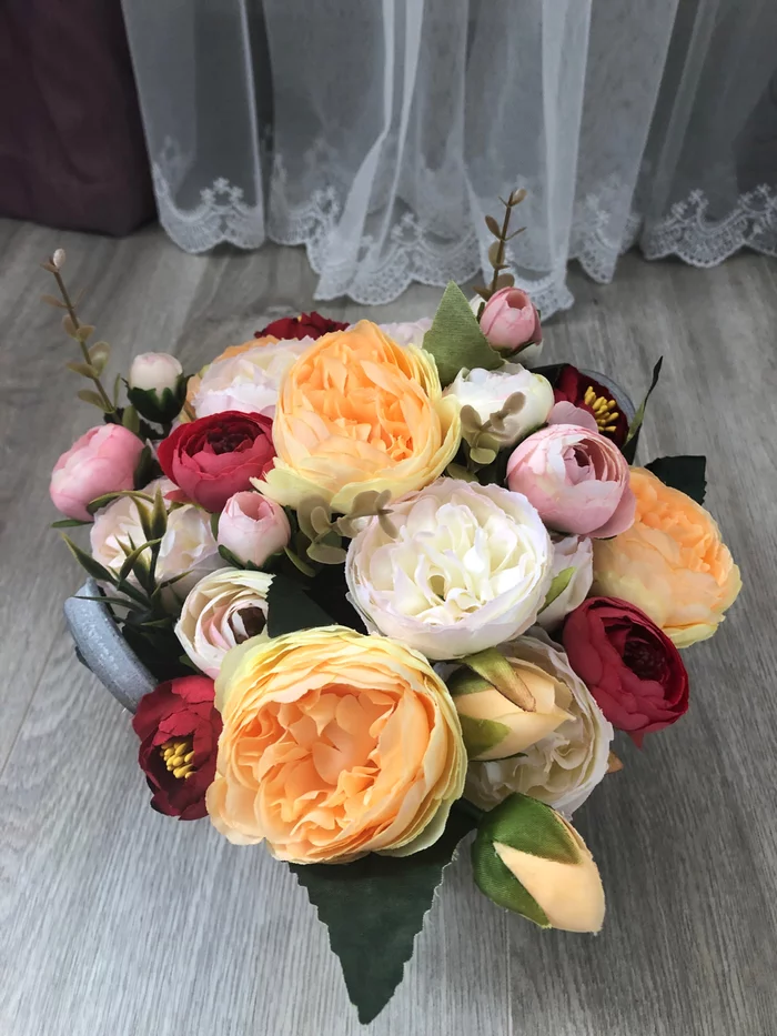 Notes from a beginner florist - My, Needlework, Needlework without process, Flowers, Longpost, Question