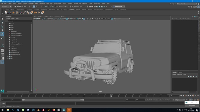 ... Wrangler 3D, Autodesk Maya