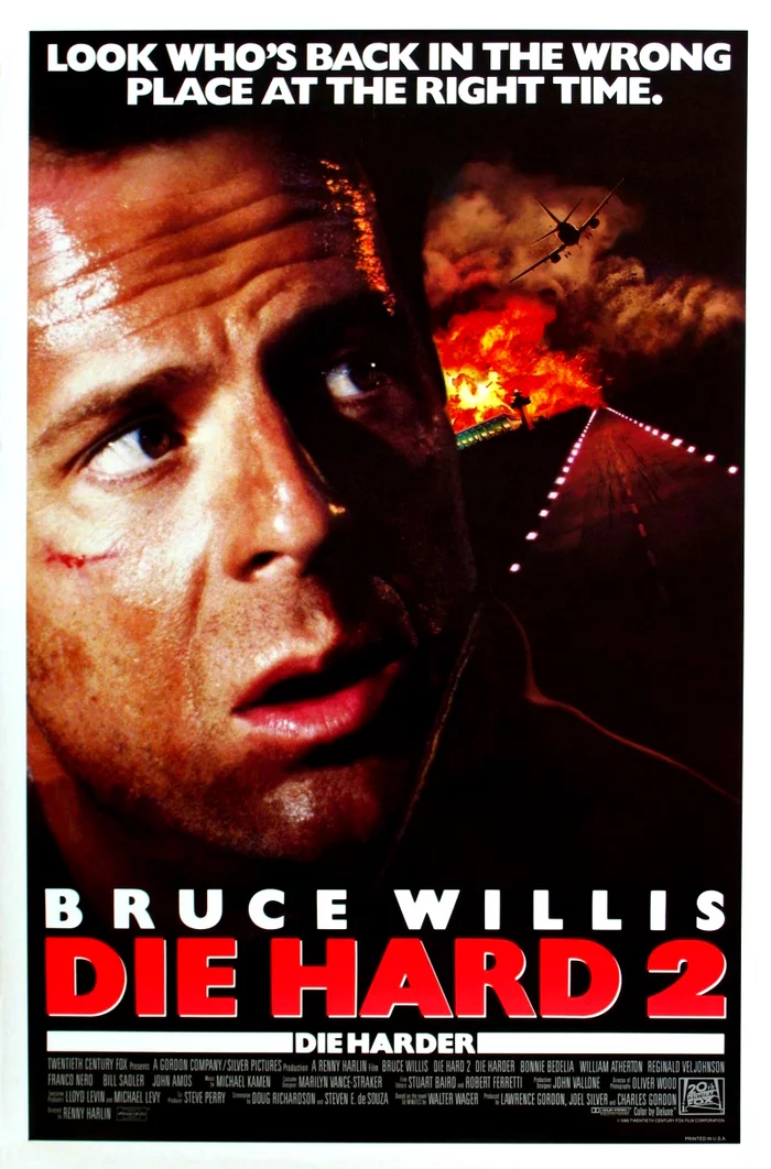 Do you remember the movie Die Hard 2 from 1990? - My, Toughie, Die Hard 2, Боевики, Bruce willis, Militants of the 90s, Nostalgia, Video, Longpost