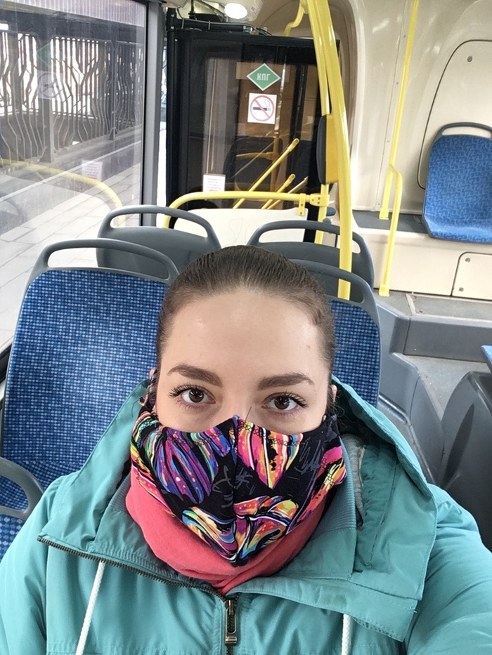 Самоизоляция. Поездка в общественном транспорте. Впечатления