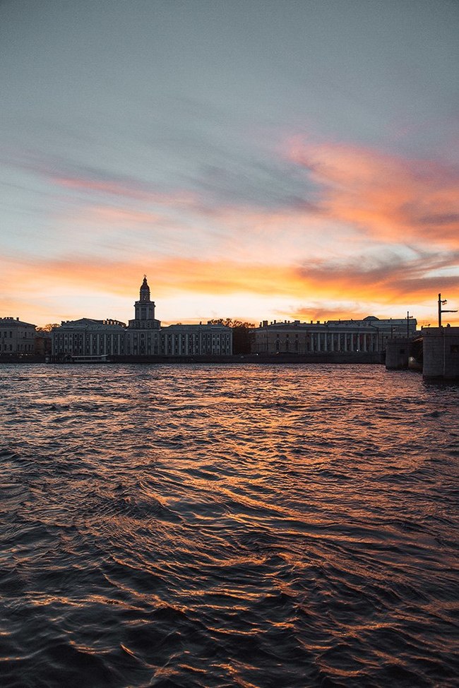 Evening St. Petersburg - My, Saint Petersburg, Sunset, Travels, Longpost